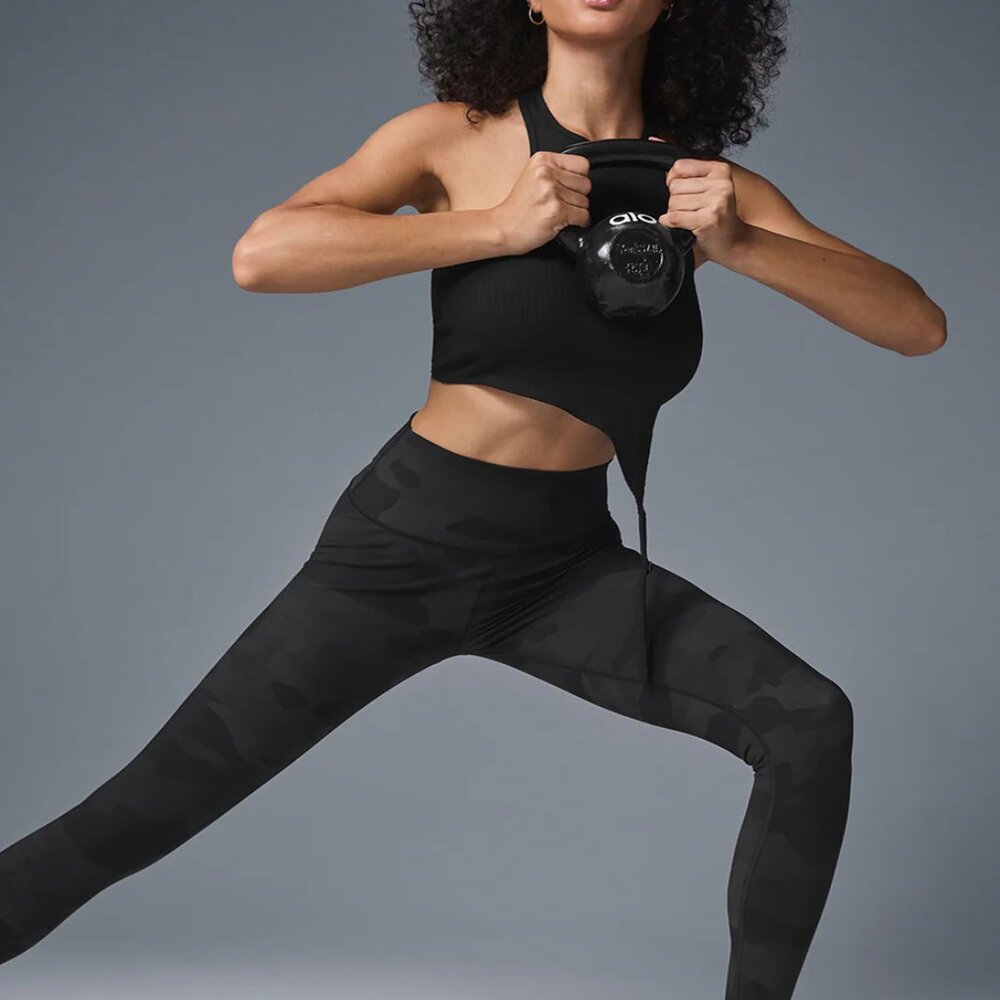 BRAND NEW:  -Alo Yoga High-Waist Camo Vapor Legging - Size Small - Picture 2 of 5